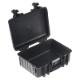 OUTDOOR kuffert i sort med skum polstring 385x265x165 mm Volume: 16,6 L Model: 4000/B/SI